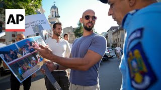 Andrew Tate protests Last Supper parody at Olympics opening ceremony [upl. by Rosenstein]