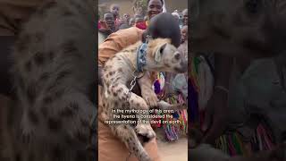 The baby blessing ritual of the hyena men [upl. by Eugenie]