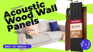 Transform Your Space Avana Acoustic Wood Wall Panels Review [upl. by Hintze563]