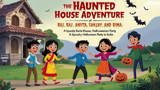 Haunted House  A Spooky Halloween Party in India  Kids Stories  Storytime  Hindi Kahaniya [upl. by Lrae]