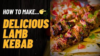 Lamb Kebabs 😋👌🔥trending viralvideo kebabs [upl. by Noreik343]