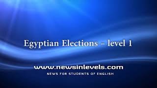 Egyptian Elections – level 1 [upl. by Monica648]