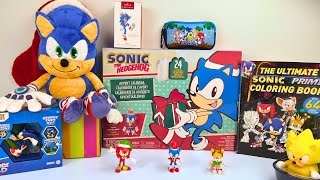 Santa Sonic Prime Christmas Figures  Advent Calendar Unboxing Review  Sonic Christmas Ornaments [upl. by Novets316]