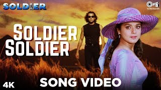 Soldier Soldier  Kumar Sanu  Alka Yagnik  Bobby Deol  Preity Zinta  Anu Malik  90s Hindi Song [upl. by Atinra]