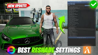 How To Install Reshade 63  Reshade New Update v633  Best Reshade Settings For Graphics  FiveM [upl. by Suollecram]