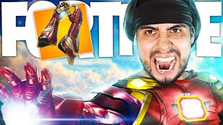 GANANDO SOLO con los OBJETOS de IRON MAN💀 en FORTNITE [upl. by Eladal]