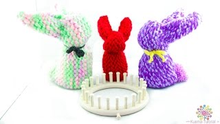 Knitting Loom  Strickring Osterhase  Hase  Bunny [upl. by Raual]