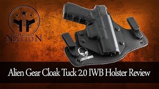 Holster Review Alien Gear Cloak Tuck 20  Concealed Nation [upl. by Sinnel]