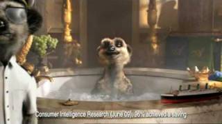 Compare the Meerkat  Bubble Bath Advert [upl. by Changaris]