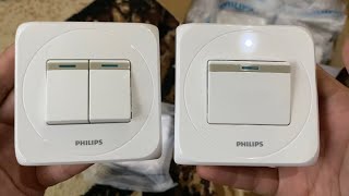 Skalar 2 gang dan 1 gang merk philips tipe simply [upl. by Odraude]