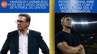 Diretoria do Santos tem sinhal verde de Pedro Caixinha para ser o novo treinador [upl. by Rianon]