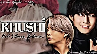 KHUSHI❤️‍🩹A THREE SHOT STORYTRAILERtaekookff yoonmin kooktae malayalambtsff [upl. by Arytas762]