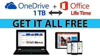 Get 1TB of Free OneDrive Storage and MS Office 365  Complete Syncing Guide [upl. by Elkin]