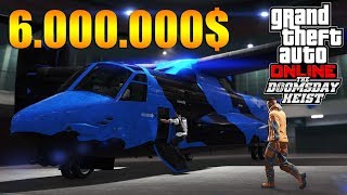 GTA V Online  Doomsday Heist  MAMMOTH AVENGER 6000000 CENTRO DE COMANDO [upl. by Analrahc773]