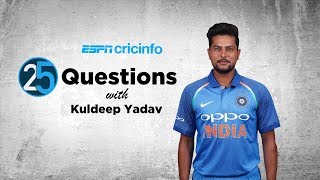 25 questions with Kuldeep Yadav [upl. by Mariquilla]