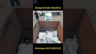 Scrap Grinder MachinePP HDPE LDPE Plastic Waste Shredder Machine [upl. by Osbert]