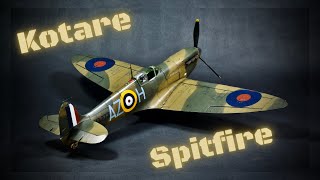 Kotare 132 I Supermarine Spitfire MkIa I Full Video Build I [upl. by Nnylrahc]