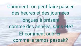 Mireille Mathieu  Apprendsmoi ParolesLyrics [upl. by Tudela]