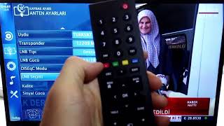 beko arçelik grundig tv kanal arama frekans ayarlama [upl. by Aubrette]