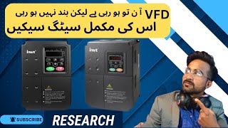 how to solve vfd problem Onoff problem sharesolar electrical [upl. by Amarillas687]