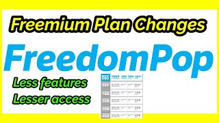 FreedomPop Freemium Plan Changes  Prepaid amp MVNO  Sneed Mobile Tech [upl. by Cronin253]