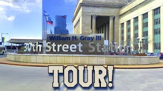 Philadelphias 30th Street Station Tour [upl. by Hollenbeck335]