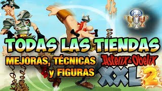 TODAS LAS TIENDAS  100  MEJORAS TÉCNICAS Y FIGURAS  ASTERIX amp OBÉLIX XXL2 [upl. by Garwin]