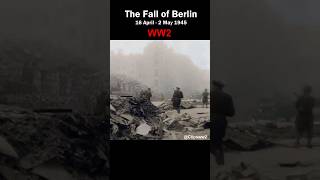 Fall of Berlin  Rare Footage  No Music Only Sound shorts history ww2 [upl. by Foulk]