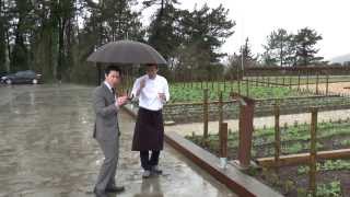 Tour of 3 Michelin star Azurmendis gardens [upl. by Ahsercel]