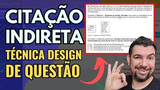 Técnica Design de Questão Como Fazer Citação Indireta no Texto do TCC [upl. by Tandi400]