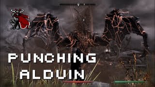 Skyrim  Punching Alduin Out of Sovngarde Unarmed Assassin Playthrough [upl. by Aryam]