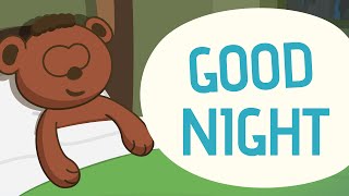 Good Night Song  Nursery Rhymes  Toobys [upl. by Sevart]