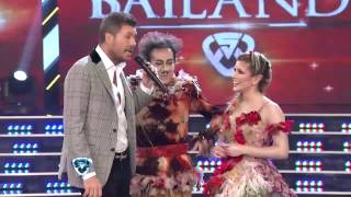 Showmatch 2014  Hoppe al Bailando mirá lo que le dijo Tinelli [upl. by Kaden]