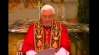 Benedetto XVI a Ratisbona La musica e il canto sono essi stessi Liturgia [upl. by Notlim]