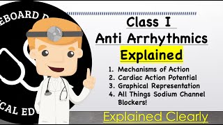 Class I AntiArrhythmic Drugs Subclasses A B and C  The Sodium Channel Blockers Explained [upl. by Fergus526]