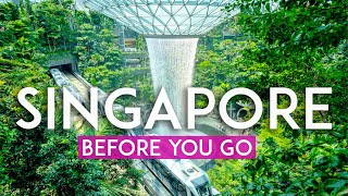 Things to know BEFORE you go to SINGAPORE  Singapore travel tips [upl. by Spears]