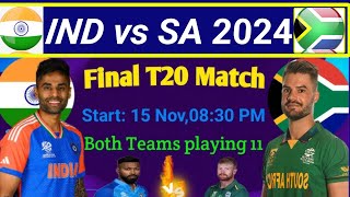 Live South Africa vs India 4th T20I  Live Cricket Score Commentary [upl. by Publia436]