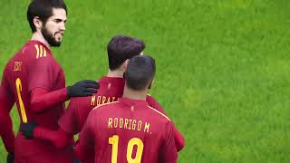 Spanien  Deutschland My reactions and comments gameplay EA Sports FC 24  Efootball 2021 [upl. by Jo Ann]