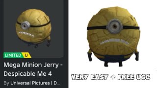 How to get NEW Mega Minion Jerry UGC on Roblox [upl. by Walsh651]