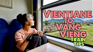 VIENTIANE TO VANG VIENG LAOS 🚝 High Speed Train Laos China Railway All You Need To Know [upl. by Jump871]