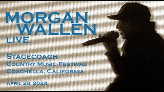 Morgan Wallen  quotMan Made A Barquot w Eric Church Live  Stagecoach Festival Coachella CA  42824 [upl. by Pavia]