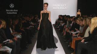 Badgley Mischka Fall 2009 runway show MercedesBenz Fashion Week [upl. by Lletnahs7]