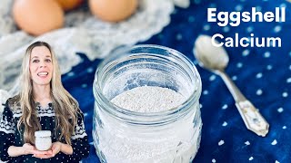 How to Make Eggshell Calcium  Money saver [upl. by Htiekal]