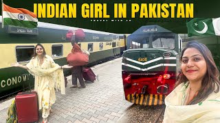 Indian girl in Pakistan 🇵🇰 Pakistani Railway 🚃 Wagah Border to Panja Sahib via Lahore  Day 1 [upl. by Kyle]