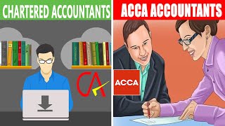 CA vs ACCA Chartered Accountant और Association of Chartered Certified Accountants क्या choose करे [upl. by Alcine]