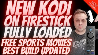 HOW TO INSTALL NEWEST KODI ON ANY FIRESTICK OCTOBER 2024 FULLY LOADED [upl. by Idoux607]