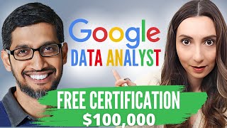 Make Money Online as a Data Analyst with FREE Google Certifications amp Training [upl. by Lemart846]