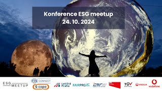 Pozvánka na konferenci ESG meetup  Reporting amp Auditing [upl. by Nedi]