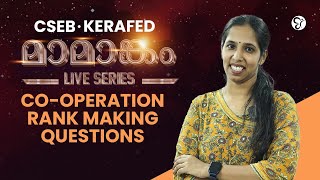 CSEB  KERAFED COOPERATION RANK MAKING QUESTIONS  LIVE [upl. by Calypso]