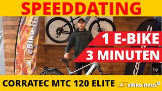 SpeedDating Corratec MTC120 Elite 2023  750Wh Akku amp Bosch Smart System im EMTB  ESUV Fully [upl. by Sabine]